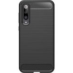Microcase Xiaomi Mi 9 Brushed Carbon Fiber Silikon Kılıf