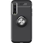 Microcase Xiaomi Mi 9 Focus Serisi Yüzük Standlı Siyah Silikon Kılıf