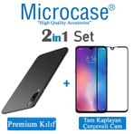 Microcase Xiaomi Mi 9 Premium Matte Siyah Silikon Kılıf
