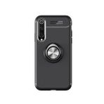 Microcase Xiaomi Mi 9 SE Focus Serisi Yüzük Standlı Siyah Silikon Kılıf