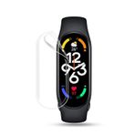 Microcase Xiaomi Mi Band 7 ile Uyumlu TPU Ekran Koruma Filmi - Şeffaf