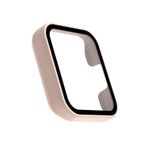 Microcase Xiaomi Mi Watch Lite Ekran Korumalı Sert Slim Rubber Kılıf - Pembe