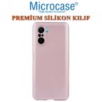 Microcase Xiaomi Poco F3 Premium Matte Silikon Kılıf - Rose Gold