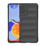 Microcase Xiaomi Poco M4 Pro 5G Miami Serisi Darbeye Dayanıklı Silikon Kılıf - Koyu Gri