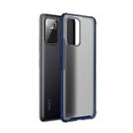 Microcase Xiaomi Poco X3 GT Luna Serisi Köşe Korumalı Sert Rubber Kılıf - Mavi