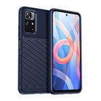 Microcase Xiaomi Poco X3 GT Thunder Serisi Darbeye Dayanıklı Silikon Kılıf -Mavi
