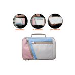 Microcase Xiaomi Redmi Pad Pro 12 inch Tabletler için Omuz Askılı El Tutacaklı Çanta AL4346 Pembe