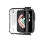 Microcase Xiaomi Redmi Watch 2 Lite Gl Önü Kapalı Tasarım Yumuşak Silikon Kılıf - Siyah