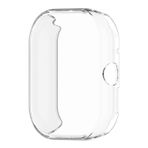 Microcase Xiaomi Redmi Watch 4 Önü Kapalı Silikon Kılıf - AL3173 (Şeffaf)