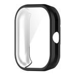 Microcase Xiaomi Redmi Watch 4 Önü Kapalı Silikon Kılıf - AL3173 (Siyah)
