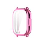 Microcase Xiaomi Redmi Watch 5 Active için Önü Kapalı Silikon Kılıf - AL3173 (SİYAH)