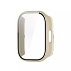Microcase Xiaomi Redmi Watch 5 Lite için Ekran Korumalı Sert Rubber Kılıf - AL3173 (Şeffaf)