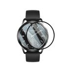Microcase Xiaomi Watch S3 Tam Kaplayan Kavisli Ekran Koruyucu 3D Pet Film - Siyah AL3385