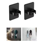 Microcase Yapışkanlı Duvara Monte Tarak Fırça Tutucu ASKILIK-AL4941 2 Adet - Beyaz