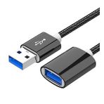 Microcase Yüksek Hızlı USB 3.0 Örgülü Uzatma Kablosu - 50 cm AL2865