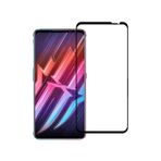 Microcase ZTE Nubia Red Magic 6 - Red Magic 6 Pro Tam Kaplayan Çerçeveli Tempered Ekran Koruyucu - Siyah