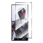 Microcase ZTE Nubia Red Magic 8 Pro/Pro Plus / 8s Pro / 8s Pro Plus Tam Kaplayan Çerçeveli Tempered Ekran Koruyucu - Siyah AL3276