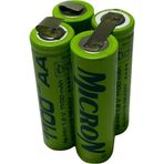 Micron 1100 Mah Ni-Cd Aa Pil Tekli 4.8 V Şarjlı Matkap Pili Bataryası
