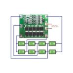 Micron 4s 40A Bms 18650 Lityum Pil Şarj Koruma Devresi - 16.8V - 1 Adet
