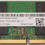 Micron MTA16ATF2G64HZ-2G3E1 16GB 2RX8 DDR4 2400MHz PC4-17000 Dizüstü Bellek Modülü