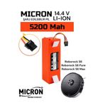Micron Roborock S6 , S6 Pure Batarya Kutulu 5200mah Pil Akıllı Robot Süpürge Batarya Değişimi