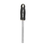 Microplane Baharat rendesi ince muskat cevizi, tarçın, çikolata, fındık ve kahve çekirdekleri için, tıraş bıçağı keskinliğinde paslanmaz çelik bıçak, siyah
