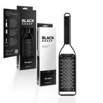 Microplane Mutfak rendesi 2 yollu paslanmaz çelik bıçaklı keski, parmesan, elma, havuç, kabak ve çikolata için, Black Sheep serisinden