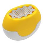 Microplane Zester rende Fein Flexi Zesti sarı paslanmaz çelik silikon limon, turuncu ve diğer narenciye meyveleri için