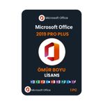 MICROSOFT Office 2019 Pro Plus Lisans - Süresiz - Windows 10 Ve Windows 11 Için - Sms Teslim 2025