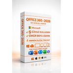 MICROSOFT Office 365 Professional Plus 2026 Lisans Üyeliği - Word, Excel, Outlook, Powerpoint, Onenote