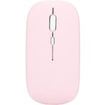 Microsoft Surface Go 2 10.5" Uyumlu Kablosuz Bluetooth Pilli Optik Mouse - Pembe