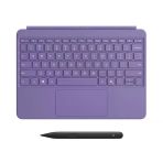 Microsoft - Surface Pro 12 İnç Uyumlu - Q Us İngilizce Klavye Ve Slim Pen 2 - Mor – 1 Yıl Garanti | Ep2-33104