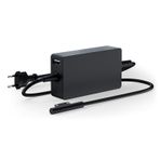 Microsoft Surface Pro 6/5/4/3/Surface Book/Surface Go Modeli 1625 1706 için Yüzey Şarj Cihazı 36W 44W AC Güç Adaptörü, USB Bağlantı Noktası ve Güç Uzatma Kablosu
