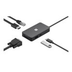 Microsoft Surface Usb-C Travel Hub (Çoğaltıcı), (Port:ethernet, Hdım, Vga, Usb-A, Usb-C) - 161-00010