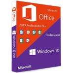 Microsoft Windows 10 Pro + Office 2019 Pro Plus Retail Dijital Lisans