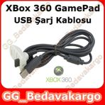 Microsoft XBox 360 Joystick USB Şarj Kablosu