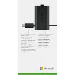 Microsoft Xbox 9.Nesil Oyun ve Şarj Kiti Siyah Renkli CE Uygunluk Sembolu ile Güçlü Şarj Cihazı