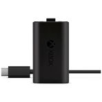 Microsoft Xbox Oyun Ve Şarj Kiti Siyah ( Microsoft Türkiye Garantili) Outlet Kutu Hasarlı