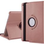 Microsonic 360 Rotating Stand Deri iPad 5 Rose Gold Kılıf
