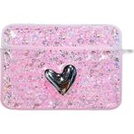 Microsonic Air-Podss Pro 2.nesil Kılıf Glitter Shiny Pembe - AirPods Pro 2. Nesil
