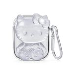 Microsonic AirPods 1. Nesil / 2. Nesil Kılıf Cartoon Figürlü Silikon Crtn-Fgr-Hl-Kty-Clr [AirPods 1/2 ile Uyumlu Kılıf - Buzlu Şeffaf]