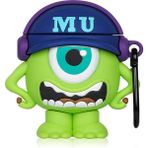 Microsonic AirPods 1. Nesil / 2. Nesil Kılıf Cartoon Figürlü Silikon Crtn-Fgr-Mnstr-Mke - Açık Yeşil - Mavi - AirPods 1 / 2