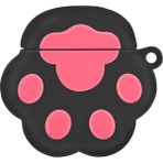 Microsonic AirPods 1. Nesil / 2. Nesil Kılıf Cartoon Figürlü Silikon Crtn-Fgr-Pti-Syh - Bronz - AirPods 1 / 2