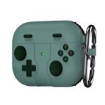 Microsonic AirPods 4 Kılıf Cartoon Figürlü Silikon Retro Gameboy Yeşil [AirPods 4 ile Uyumlu Kılıf - Yeşil]