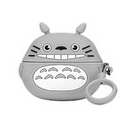 Microsonic Airpods 4.Nesil/ANC Kılıf Cartoon Figürlü Silikon Crtn-Fgr-Ttr [AirPods 4 ile Uyumlu Kılıf - Titanyum Gri]