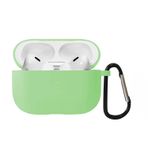 Microsonic AirPods Pro 2.Nesil için Kılıf Liquid Silicone Lansman Açık Yeşil [AirPods Pro 2. Nesil ile Uyumlu Kılıf - Açık Yeşil]