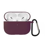Microsonic AirPods Pro 2.Nesil için Kılıf Liquid Silicone Lansman Bordo [AirPods Pro 2. Nesil ile Uyumlu Kılıf - Bordo]