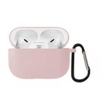 Microsonic AirPods Pro 2.Nesil için Kılıf Liquid Silicone Lansman Pudra [AirPods Pro 2. Nesil ile Uyumlu Kılıf - Pudra]