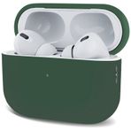 Microsonic Airpods Pro 2.nesil Kılıf Mat Silikon Koyu Yeşil