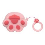 Microsonic AirPods Pro 3 için Kılıf Cartoon Figürlü Silikon Crtn-Fgr-Pti-Pmb [AirPods Pro 3 ile Uyumlu Kılıf - Pembe - Koyu Pembe]